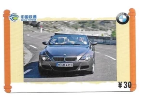 RARE / CARTE TELEPHONIQUE - BMW : AUTO VOITURE GERMANY PHONECARD TELECARTE CHINE - Foto 1 di 2