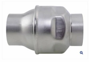 Edelstahl Rückschlagventil - Rückschlagventil mit Viton Dichtungen Luft, Wasser, Kraftstoff - Bild 1 von 6