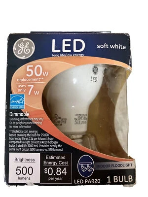 NEW GE Led 50 Watt Soft White Indoor Floodlight - Image 1 of 4