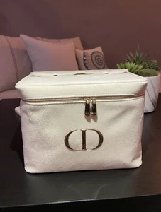 DIOR Beauty Vanity Case Beige Color New With Defects!!!