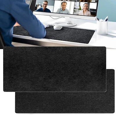 Filz Schreibtischunterlage 100x40cm Antirutsch Mauspad-Schreibunterlage für Büro - Bild 1 von 4