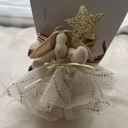 WIMPOLE STREET CREATIONS VICTORIAN ,Christmas BUNNY 41/2”