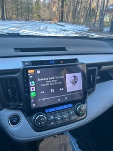 Android 13 Apple Carplay Car Radio Stereo GPS 4+64G For Toyota RAV4 2013-2018 - Picture 1 of 18