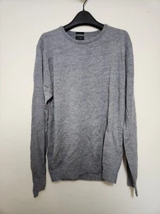 Jcrew maschinenwaschbarer Merinowolle Pullover grau/blau Medium Herren - Bild 1 von 4