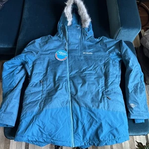 Columbia Women 1x Omni Heat Hooded Jacket Teal Plus Size - Picture 1 of 8