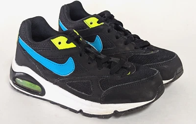 Nike Air Max IVO Tenis Juveniles Talla 12.5C Negro Con Amarillo y Azul 579996-070 Foto 1 de 4