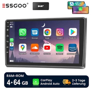 Autoradio DAB+ Für Audi A4 S4 RS4 8E 8F B6 B7 Seat Exeo Carplay Android 13 4+64G - Bild 1 von 18