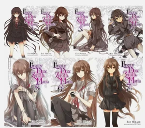 La scatola vuota e Zeroth Maria versione inglese light novel volume 1-7 set completo - Foto 1 di 4