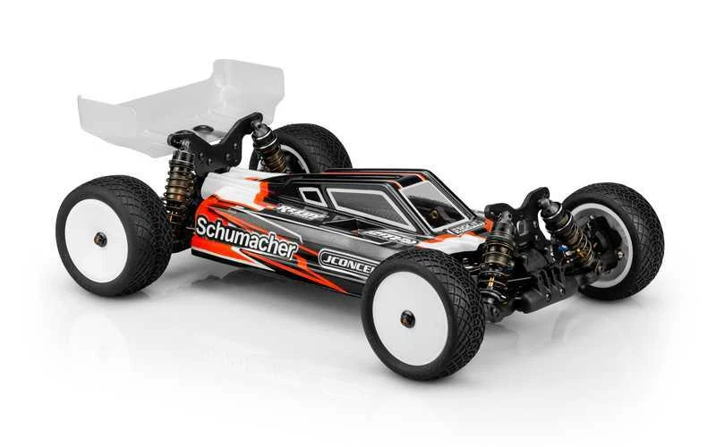 JConcepts 0461L S2 Schumacher Cat L1 Evo Clear Body Light Weight w/ Turf Wing - Image 1 of 4