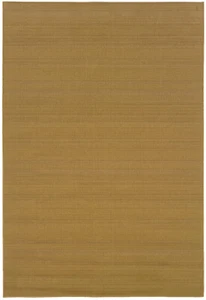 Beige Solid Lines Stripes Area Rug 781Y1 - Aprx 7' 3" x 10' 6" - Picture 1 of 1