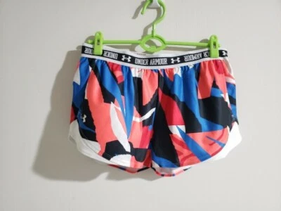 Shorts gráfico feminino Under Armour Sports novo com etiquetas médio - Imagem 1 de 4