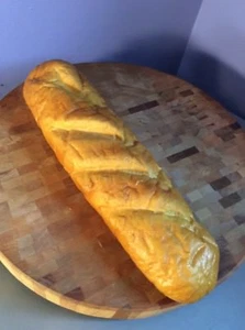 Soft FRENCH Bread LOAF Fake Food Display REPLICA Prop Deli Store Shop Restaurant - Picture 1 of 8