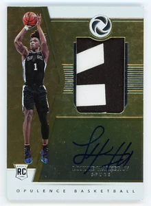 Parche con logotipo automático Lonnie Walker 2018-19 Panini Opulence rpa radiocontrol novato #d/79 nets - Imagen 1 de 2