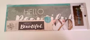 Plaid Folkart Sign Shop Mesh Stencils- Hello Beautiful - NEW - Picture 1 of 2