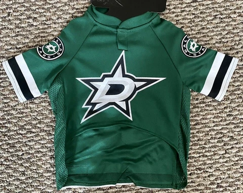 NHL Dallas Stars Tee Shirt for Dogs & Cats, Large Cover