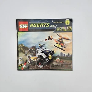 LEGO Agents: 4-Wheeling Pursuit (8969) INSTRUCTION MANUAL ONLY  - Picture 1 of 2