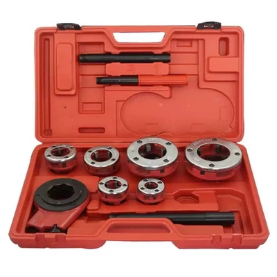 Manual Pipe Threading Machine Pipe Threading Board Steel Pipe Tapping Machine - Image 1 of 4