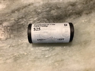 2014-D  U S Mint Roll Coolidge Presidential Roll - Image 1 of 2