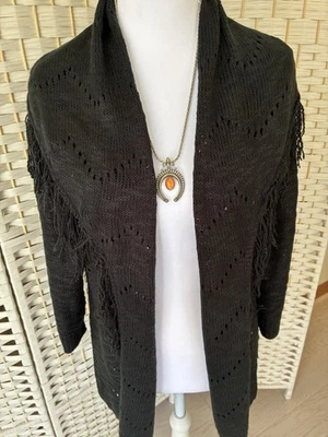 Neiman Marcus Women’s Size M Black Shawl/Sweater - Image 1 of 4