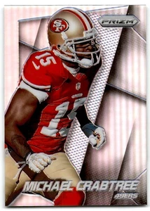 Michael Crabtree Panini Prizm 2014 refractor Prizm - 49ers - Imagen 1 de 2