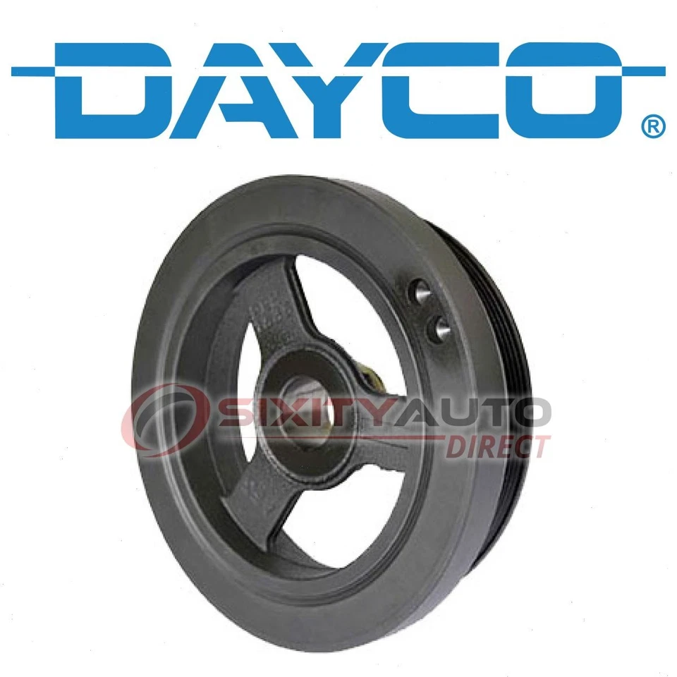 Dayco Harmonic Balancer for 2002-2006 GMC Envoy XL 4.2L L6 - Engine Cylinder of Foto 1 de 4