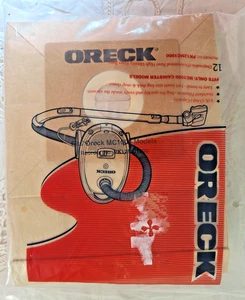 Sacchetti sottovuoto adatti per bomboletta Oreck Quest Pro MC1000 PK12MC1000 confezione da 12 NUOVI - Foto 1 di 3