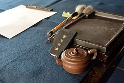 Cepillos de caligrafía Bokuundo, cepillos Shakyo, eje marrón JPN Foto 1 de 2