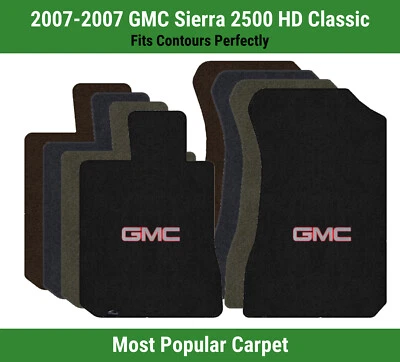 Lloyd Ultimat Front Mats for '07 GMC Sierra 2500 HD Classic w/Silver/Red GMC 1 - Image 1 of 4