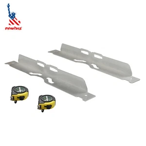 Wheel Alignment Tool Toe Plates With 2 Tape Measures Accurate Measurements - Picture 1 of 8
