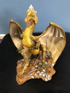 Enchantica EN2070 GORGOYLE Spring Dragon groß 7" Skulptur Ltd.Ed. Neuwertige Figur - Bild 1 von 5