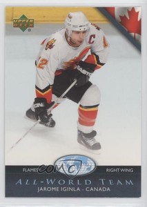 2007-08 Upper Deck All-World Team Jarome Iginla #AW1 HOF