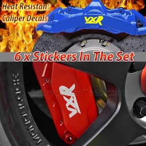Aftermarket Corsa, Astra, Vectra, VXR, Brake Caliper Stickers Graphic Decals X6 - Picture 1 of 3