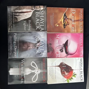 Lot Of 6 A Wicked Lovers Books Shayla Black FREE SHIPPING - Picture 1 of 5