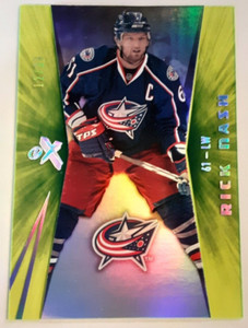 2008-09 Fleer Ultra EX Essential Credentials Green #29 Rick Nash 12/39