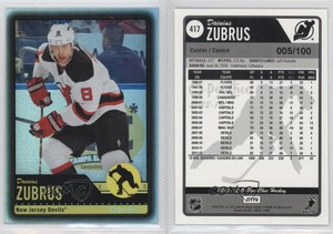 2012-13 O-Pee-Chee Black Rainbow Foil /100 Dainius Zubrus #417