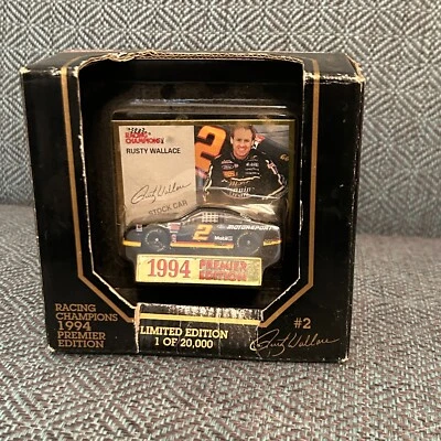 Rusty Wallace #2 Racing Champions 1994 NASCAR Premier Edition Ford Motorsport - Image 1 of 4