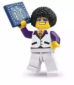 LEGO CMF Series 2 Collectible Minifigures 8684 - Disco Dude (RETIRED) - Picture 1 of 5