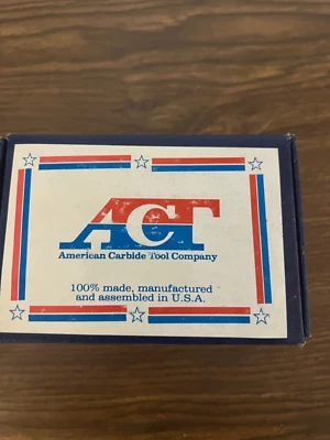 ACT AR-10 C2 Grade Carbide Tip Bit 12pc Lot - Image 1 of 3