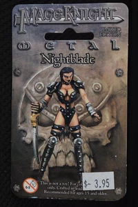 Mage Knight Limited Edition Metal Mini ~ Nightblade 509~ Sealed! - Picture 1 of 1