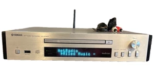 YAMAHA CD-NT670 S Silver Network CD Player Bluetooth Radio Audio Japan - Picture 1 of 7