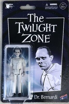 THE TWILIGHT ZONE DR. BERNARDI 3.75” FIGURE TELEVISION CITY BIF BANG POW! 2022 - Image 1 of 2