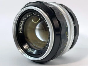 【Quasi come nuovo】 Nikon NIKKOR-S obiettivo automatico 50 mm F1:1.4 non Ai MF Giappone #11003NL - Foto 1 di 9