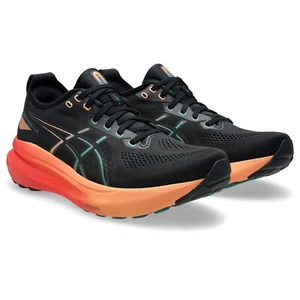 ASICS Men's Gel-Kayano 31 Running Shoes, Black/Rainy Lake - Picture 1 of 4