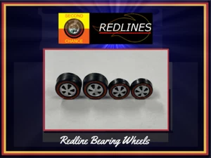 Hot Wheels Redline Replica: Set of 2-Small 2-Med Bearing US Style SCR-T0004 - Picture 1 of 4