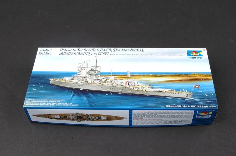 Trumpeter 05773 1/700 German Admiral Graf Spee 1937 - Image 1 of 1