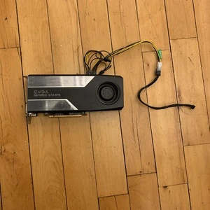 EVGA Nvidia GeForce GTX 970 SC 4GB 256BIT GDDR5, PCI Express Graphics Card - Picture 1 of 8