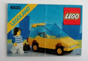 Notice Lego Legoland 6530 Sport Coupe - Instructions only 1990 - Imagen 1 de 2