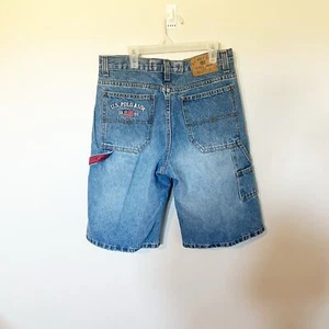 Vintage Polo Ralph Lauren U.S. polo assn carpenter Jean shorts boys 18 - Picture 1 of 11