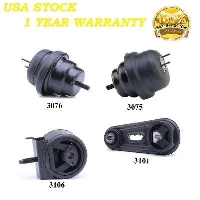 4 piezas montaje de motor y transmisión apto para Mercury Monterey 2004-2007 4,2 L Foto 1 de 4