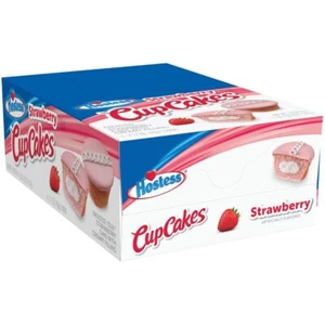 Hostess Erdbeere Cupcakes 3,7oz 6ct - Bild 1 von 1